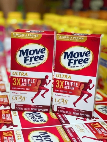 VIÊN UỐNG BỔ KHỚP ULTRA MOVE FREE 75 VIÊN CỦA MỸ