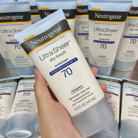 KEM CHỐNG NẮNG NEUTROGENA CỦA MỸ SPF 55 & 70