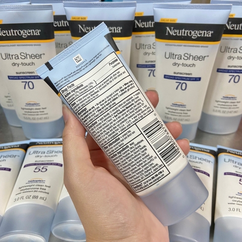 KEM CHỐNG NẮNG NEUTROGENA CỦA MỸ SPF 55 & 70
