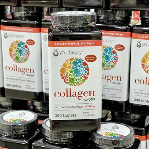 VIÊN UỐNG COLLAGEN YOUTHEORY TYPE 1,2&3 390 VIÊN