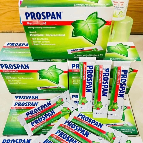 PROSPAN GÓI 5ML ĐỨC CHO BÉ TỪ 6 TUỔI