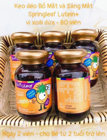 BỔ MẮT SPRING LEAF 8MG 80 VIÊN CỦA ÚC