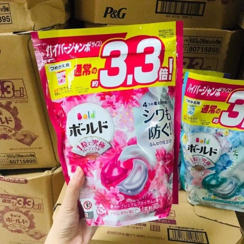 VIÊN GIẶT XẢ BOLD NHẬT TÚI 36 VIÊN