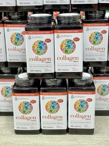 VIÊN UỐNG COLLAGEN YOUTHEORY TYPE 1,2&3 390 VIÊN