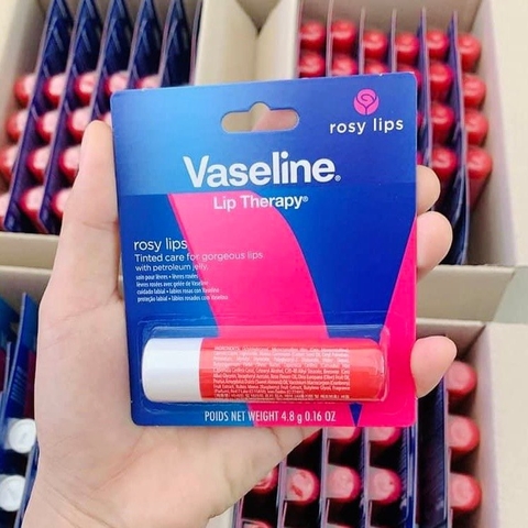 💄👄SON DƯỠNG MÔI VASELINE ROSY LIPS 4.8G