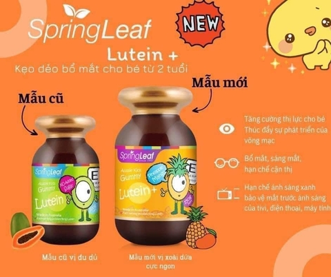 BỔ MẮT SPRING LEAF 8MG 80 VIÊN CỦA ÚC