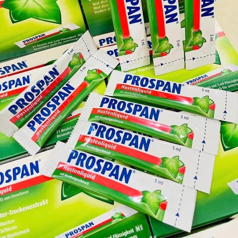 PROSPAN GÓI 5ML ĐỨC CHO BÉ TỪ 6 TUỔI