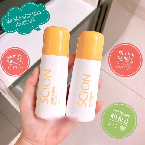 LĂN KHỬ MÙI SCION CỦA MỸ