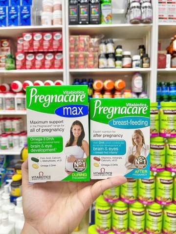 PREGNACARE BREAST - FEEDING VIÊN UỐNG CHO MẸ SAU SINH CỦA ANH