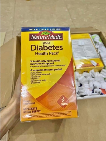 VIÊN UỐNG ĐIỀU HÒA TIỂU ĐƯỜNG DIABETES HEALTH PACK