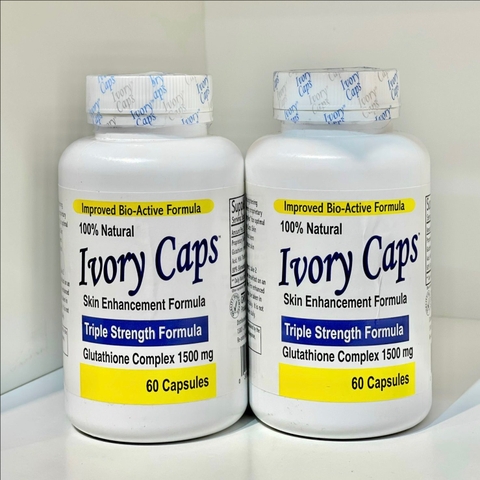 VIÊN UỐNG TRẮNG DA IVORY CAPS GIẢM NÁM , TÀN NHANG CỦA MỸ