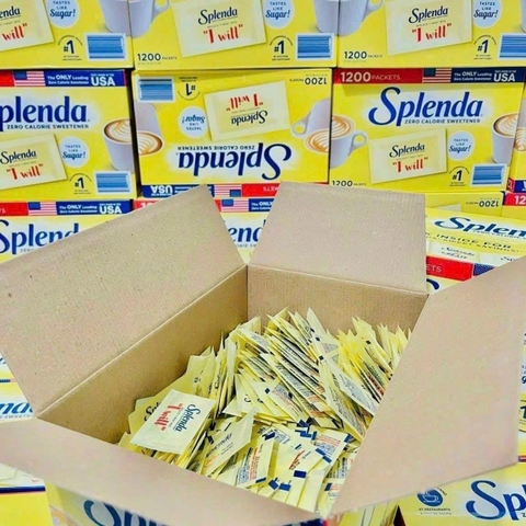 ĐƯỜNG ĂN KIÊNG SPLENDA 10000 gói - DÀNH CHO NGƯỜI TIỂU ĐƯỜNG VÀ ĂN KIÊNG