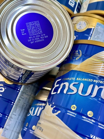 SỮA BỘT ENSURE ÚC 850GR HƯƠNG VANILLA