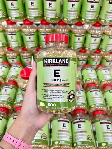 VITAMIN E KIRLAND 500 VIÊN CỦA MỸ