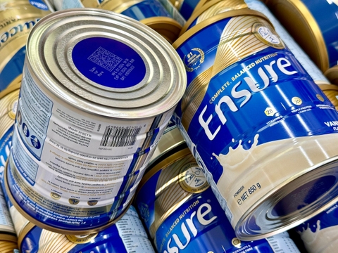 SỮA BỘT ENSURE ÚC 850GR HƯƠNG VANILLA