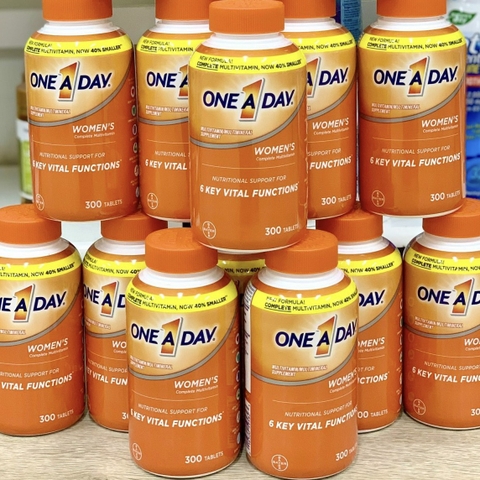 VIÊN UỐNG VITAMIN & KHOÁNG CHẤT DƯỚI 50 TUỔI CHO NAM VÀ NỮ ONE A DAY CỦA MỸ