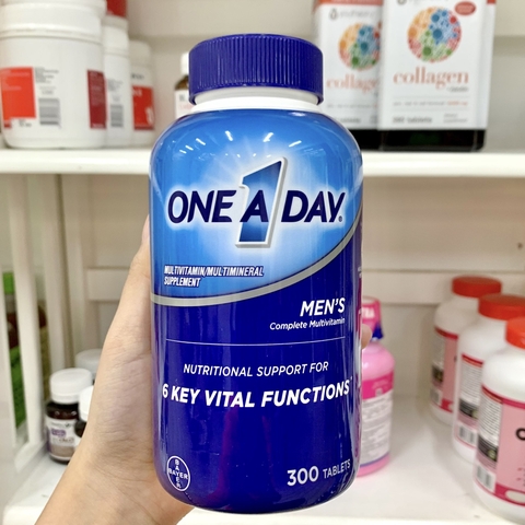 VIÊN UỐNG VITAMIN & KHOÁNG CHẤT DƯỚI 50 TUỔI CHO NAM VÀ NỮ ONE A DAY CỦA MỸ