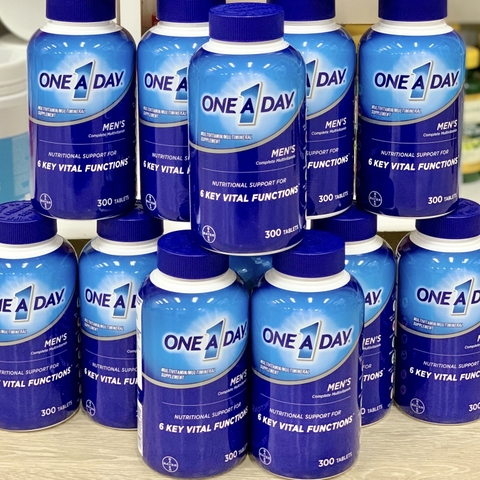 VIÊN UỐNG VITAMIN & KHOÁNG CHẤT DƯỚI 50 TUỔI CHO NAM VÀ NỮ ONE A DAY CỦA MỸ