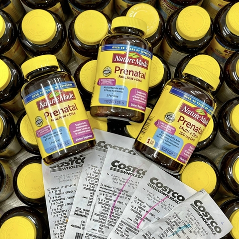 BỔ BẦU PRENATAL MULTI + DHA 150V CỦA MỸ