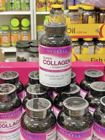 VIÊN UỐNG COLLAGEN NEOCELL SUPER COLLAGEN +VITAMIN & BIOTIN 6000MG