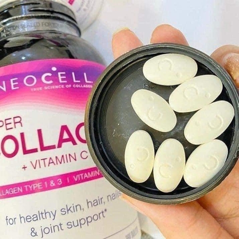 VIÊN UỐNG COLLAGEN NEOCELL SUPER COLLAGEN +VITAMIN & BIOTIN 6000MG