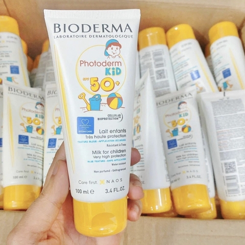 KEM CHỐNG NẮNG BIODERMA KID 100ML – BẢO VỆ LÀN DA NHẠY CẢM CỦA BÉ YÊU