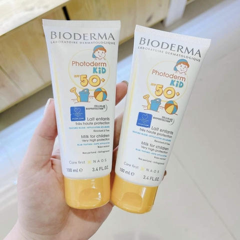 KEM CHỐNG NẮNG BIODERMA KID 100ML – BẢO VỆ LÀN DA NHẠY CẢM CỦA BÉ YÊU