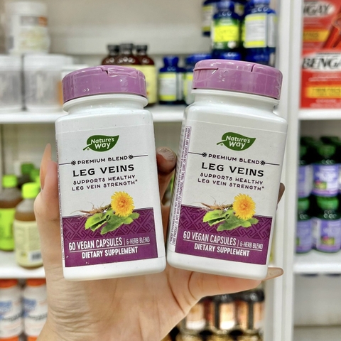 VIÊN UỐNG GIẢM GIÃN TĨNH MẠCH LEG VEINS NATURE'S WAY