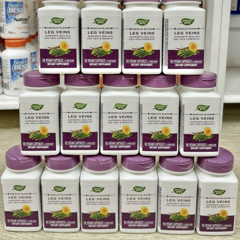 VIÊN UỐNG GIẢM GIÃN TĨNH MẠCH LEG VEINS NATURE'S WAY