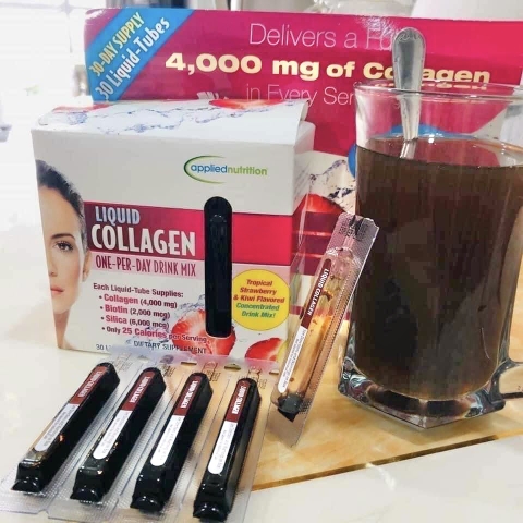 COLLAGEN LIQUID HỘP 30 ỐNG MỸ