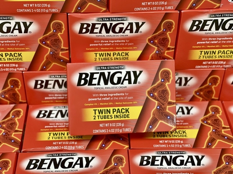 KEM TRỊ NHỨC MỎI BENGAY ULTRA STRENGTH (HỘP 2 TUÝP) MỸ