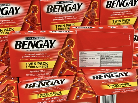 KEM TRỊ NHỨC MỎI BENGAY ULTRA STRENGTH (HỘP 2 TUÝP) MỸ