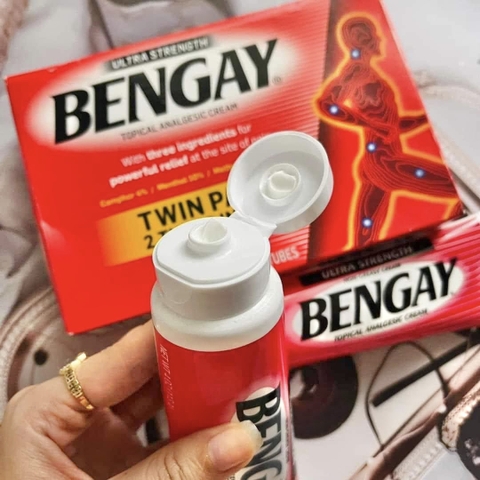 KEM TRỊ NHỨC MỎI BENGAY ULTRA STRENGTH (HỘP 2 TUÝP) MỸ