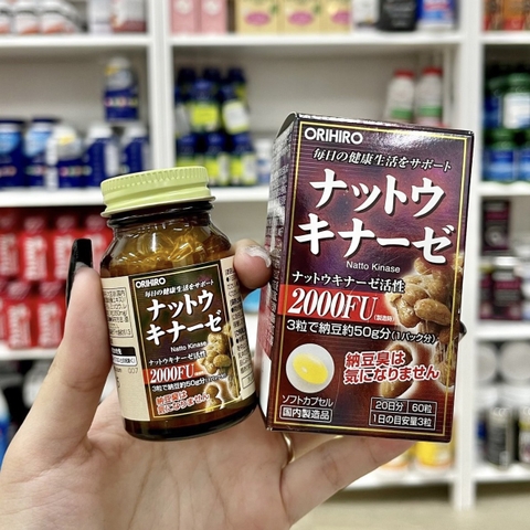 VIÊN UỐNG  CHỐNG ĐỘT QUỴ ORIHIRO 2000FU CỦA NHẬT