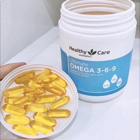 VIÊN UỐNG DẦU CÁ 369 1000MG 300MG OMEGA 3 200 VIÊN CỦA ÚC