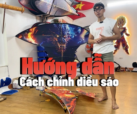 Hướng dẫn chỉnh diều trước khi thả