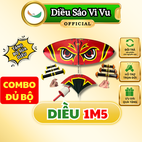 Combo diều 1m5