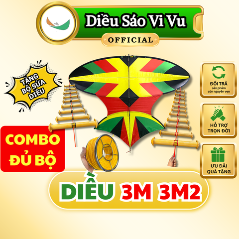 Combo diều 3m 3m2