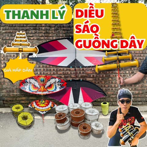 Diều Sáo guồng dây thanh lý