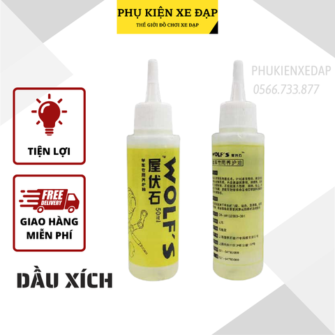 dầu tra xích xe đạp 01