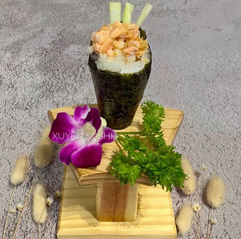 Ebi Tobi Mayo Temaki