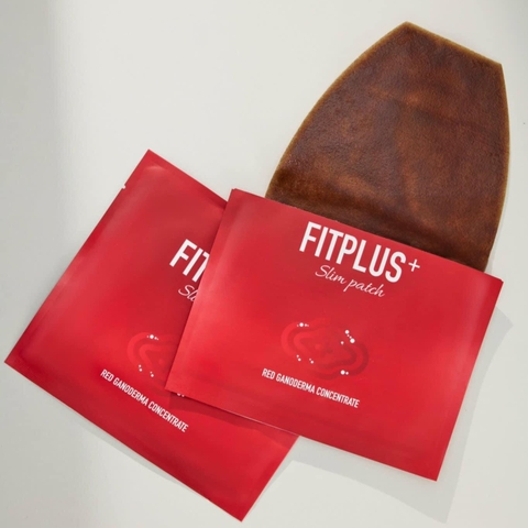 01 Miếng lẻ cao dán tiêu mỡ FITPLUS - giúp ấm vùng bụng, tan mỡ bụng, săn chắc vùng bụng, cải thiện rạn da.