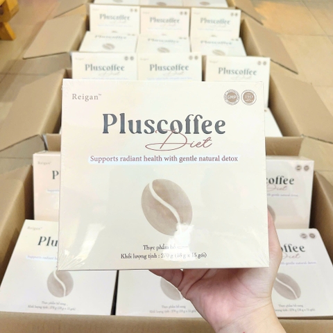 01 Gói lẻ Pluss Coffee Diet cà phê sữa hổ trợ giảm cân kiểm soát cân nặng cho người mới muốn trải nghiệm
