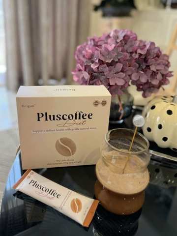 01 Gói lẻ Pluss Coffee Diet cà phê sữa hổ trợ giảm cân kiểm soát cân nặng cho người mới muốn trải nghiệm
