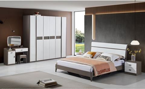 Combo giường tủ bàn trang điểm nhập khẩu DTH-2216
