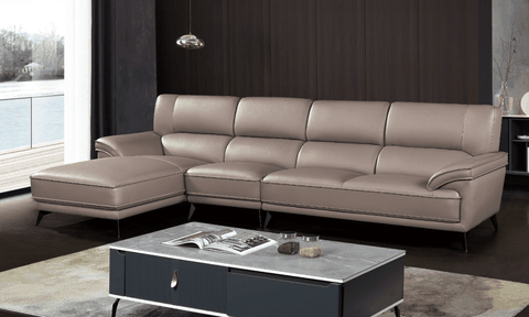 Sofa đẹp hiện đại kiểu góc chữ L da nhập khẩu cao cấp DTH-K728