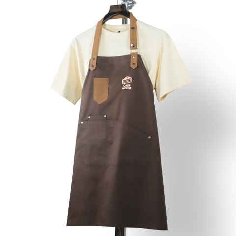 Dự án Tạp dề đồng phục thêu Cake House theo yêu cầu