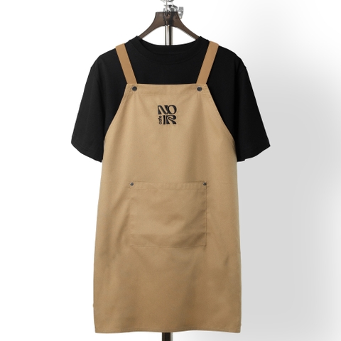Dự án Tạp dề đồng phục thêu Noir Cafe theo yêu cầu