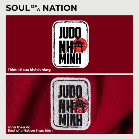 Dự án Hình thêu Logo Judo Nhà Mình