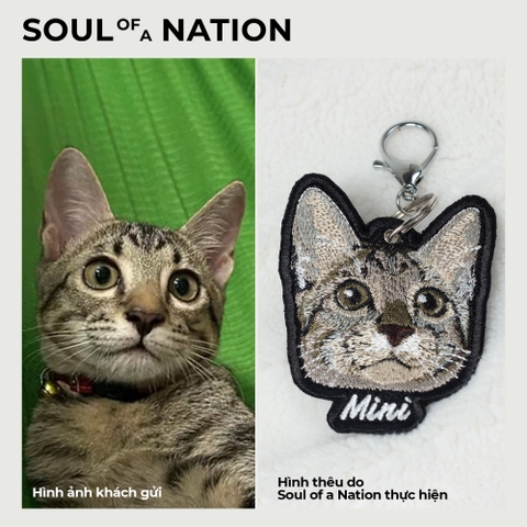 Dự án thêu pet mèo Mini